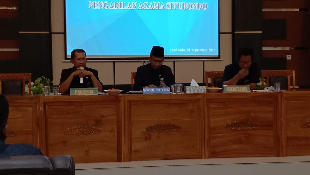 RAPAT DINAS PERDANA WAKIL KETUA PENGADILAN AGAMA SITUBONDO