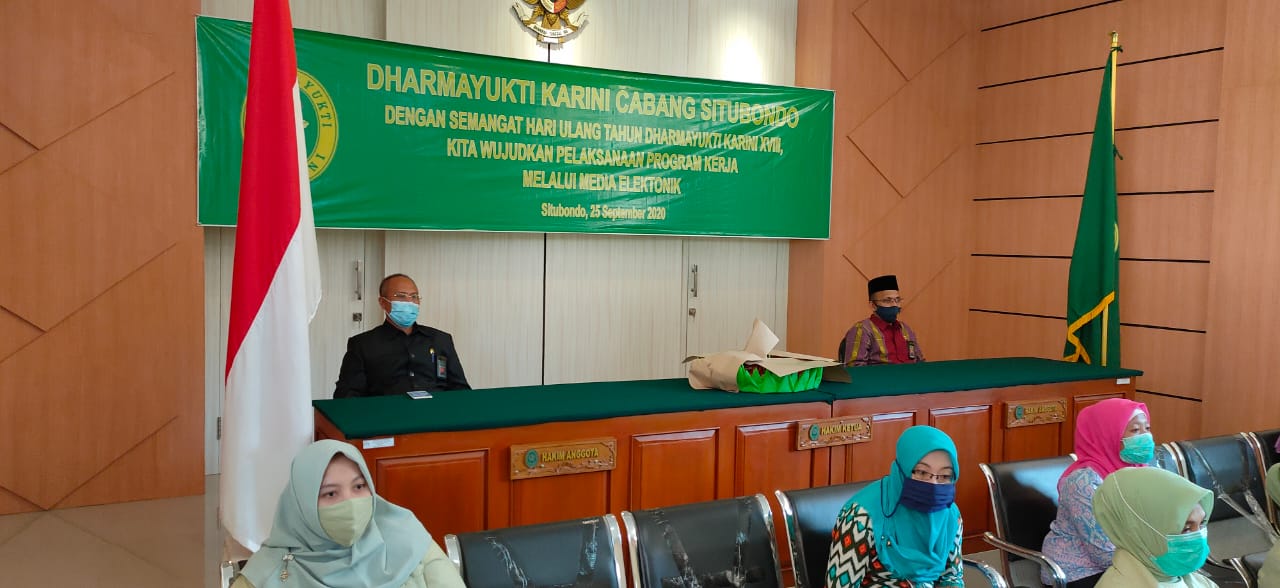 DHARMA YUKTI KARITINI CABANG SITUBONDO SECARA BERSAMA SAMA PENGADILAN AGAMA SITUBONDO DAN PENGADILAN NEGERI SITUBONDO